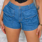 Denim Pocket Shorts