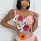 Floral Queen Body Suit