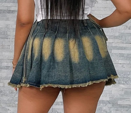 Ruffle Feathers Skort