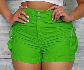 Green Cargo shorts