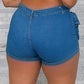 Denim Pocket Shorts