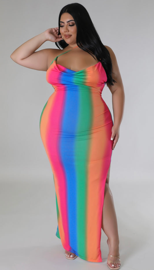 Flavors Dress (Plus Size)